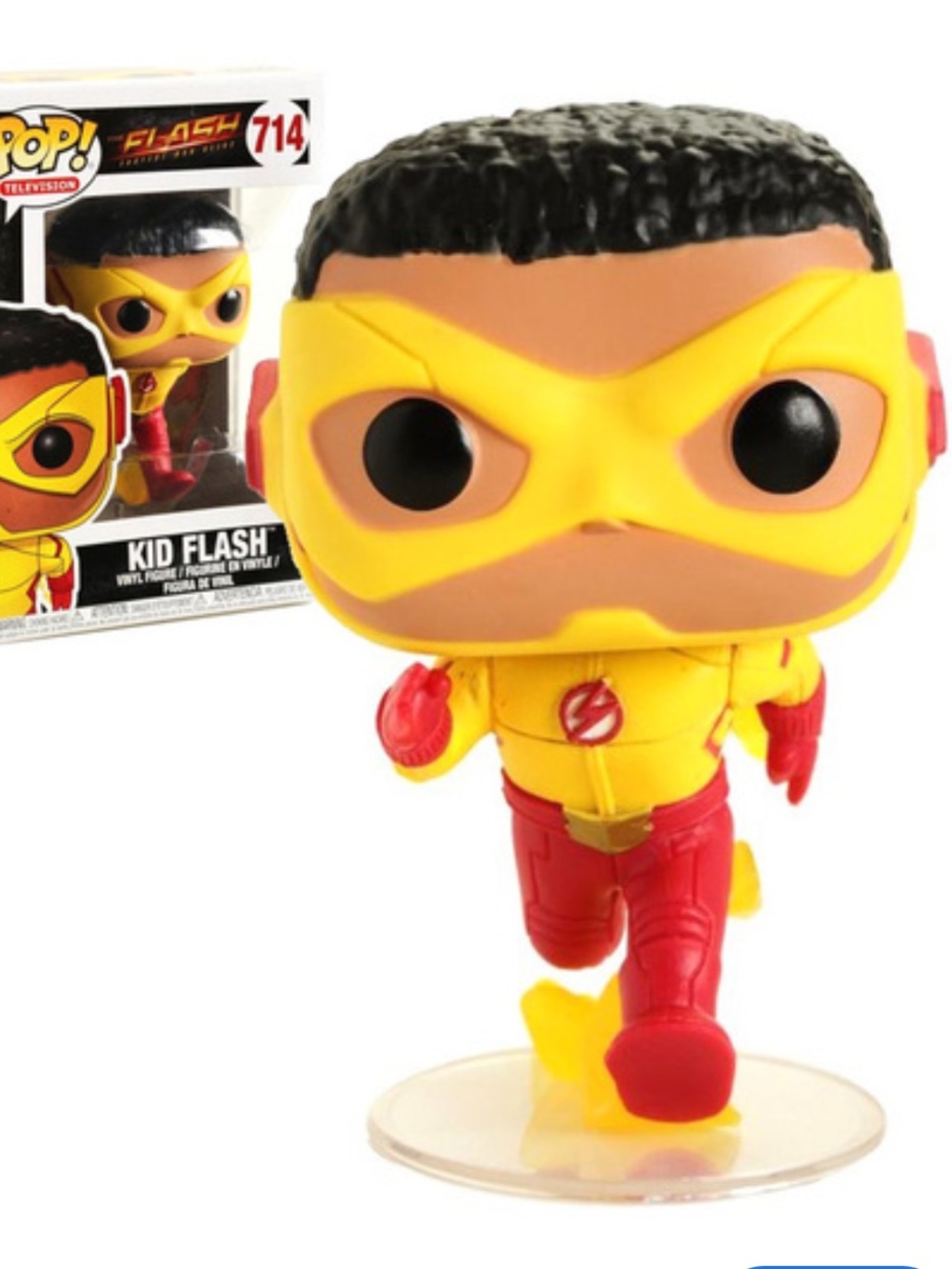 Funko Pop! Vinyl: DC Universe Kid Flash #714 Wally West The Flash TV series.